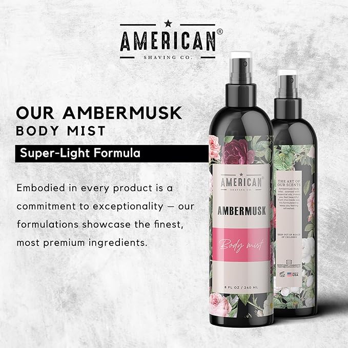 Ambermusk Body Mist For Women