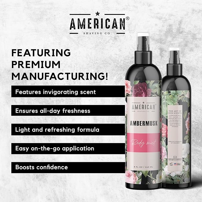 Ambermusk Body Mist For Women