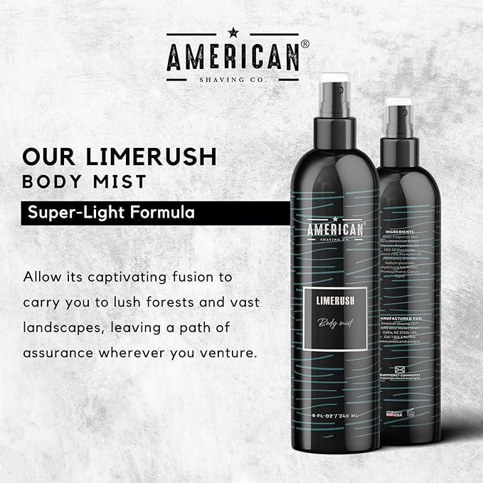 Limerush Body Mist For Men