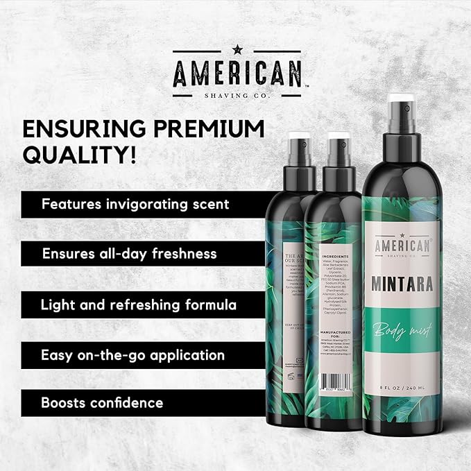 Mintara Body Mist For Women 8