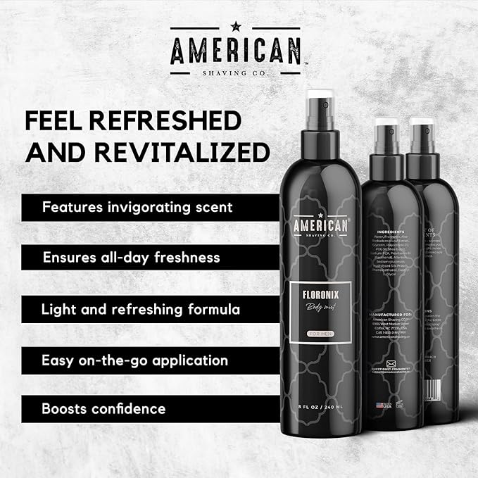 Floronix Body Mist For Men