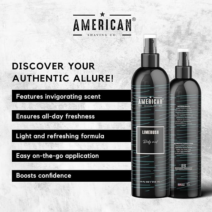 Limerush Body Mist For Men
