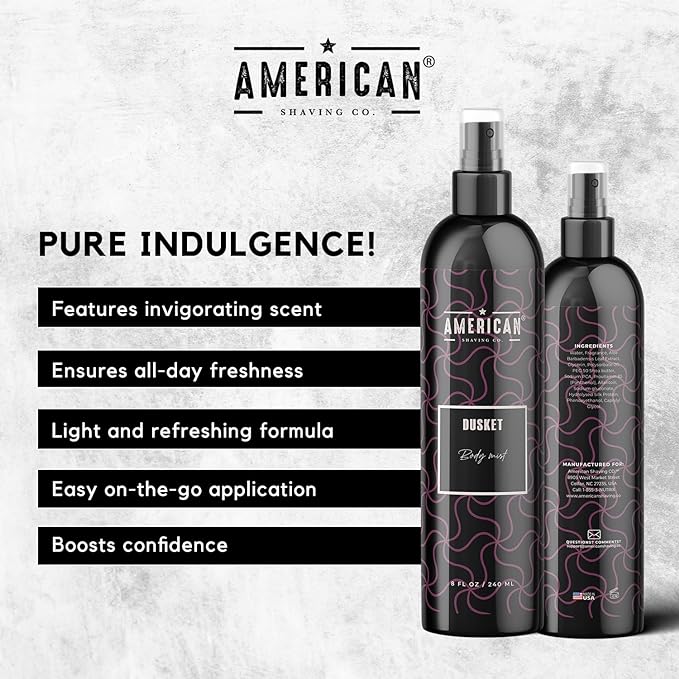 Dusket Body Mist For Men