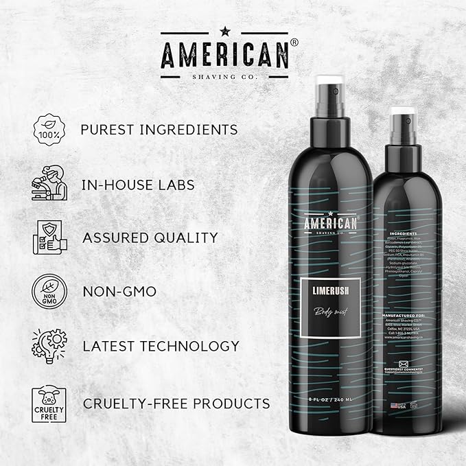 Limerush Body Mist For Men
