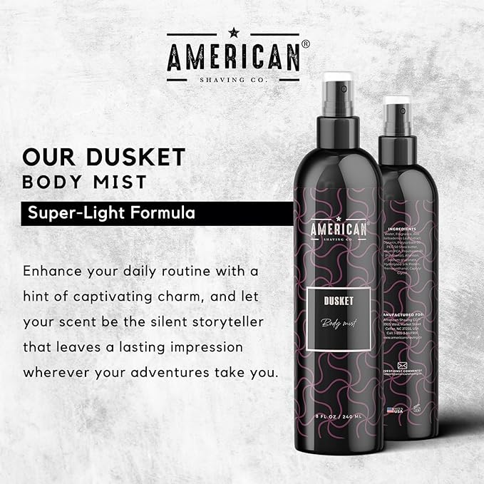 Dusket Body Mist For Men