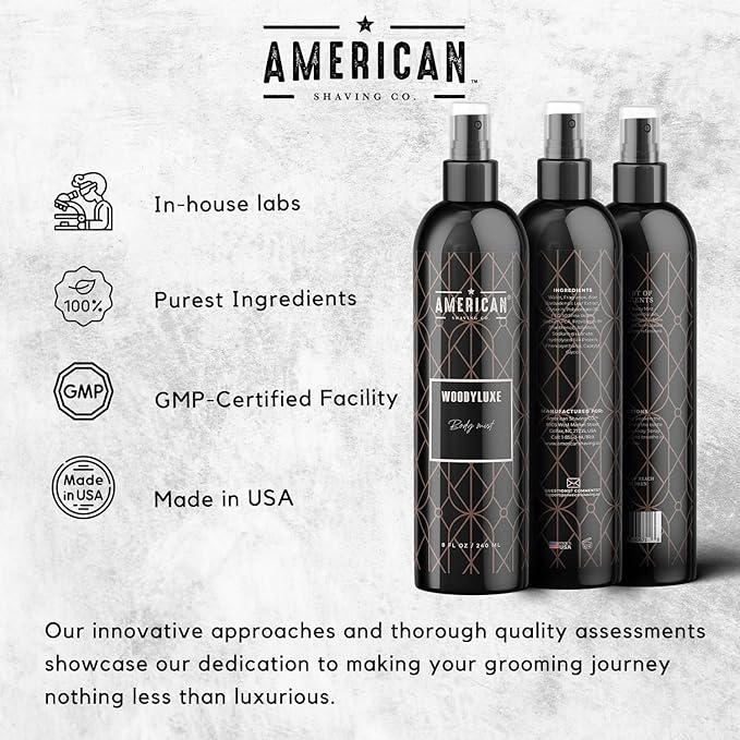 WoodyLuxe Body Mist For Men