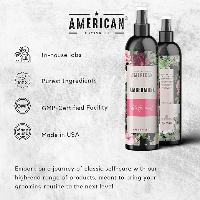 Ambermusk Body Mist For Women
