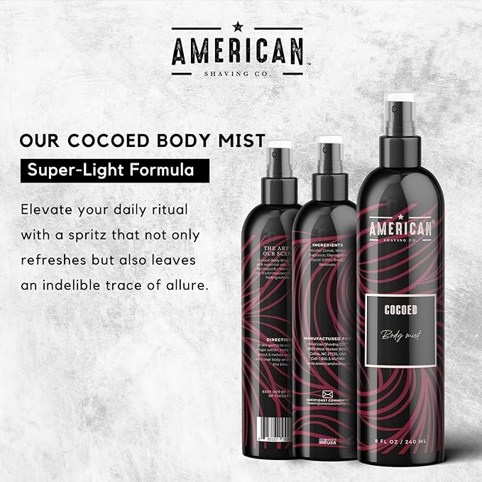 Cocoed Body Mist For Men