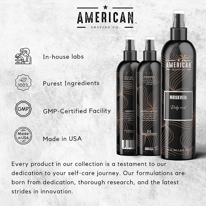 Muskveil Body Mist For Men