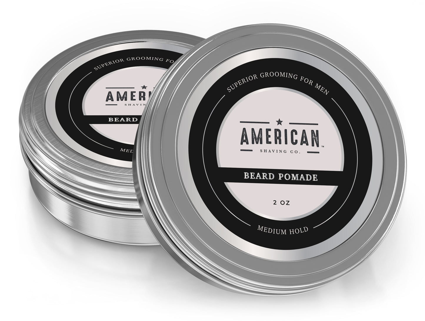 Beard Pomade with Medium Hold and High Shine