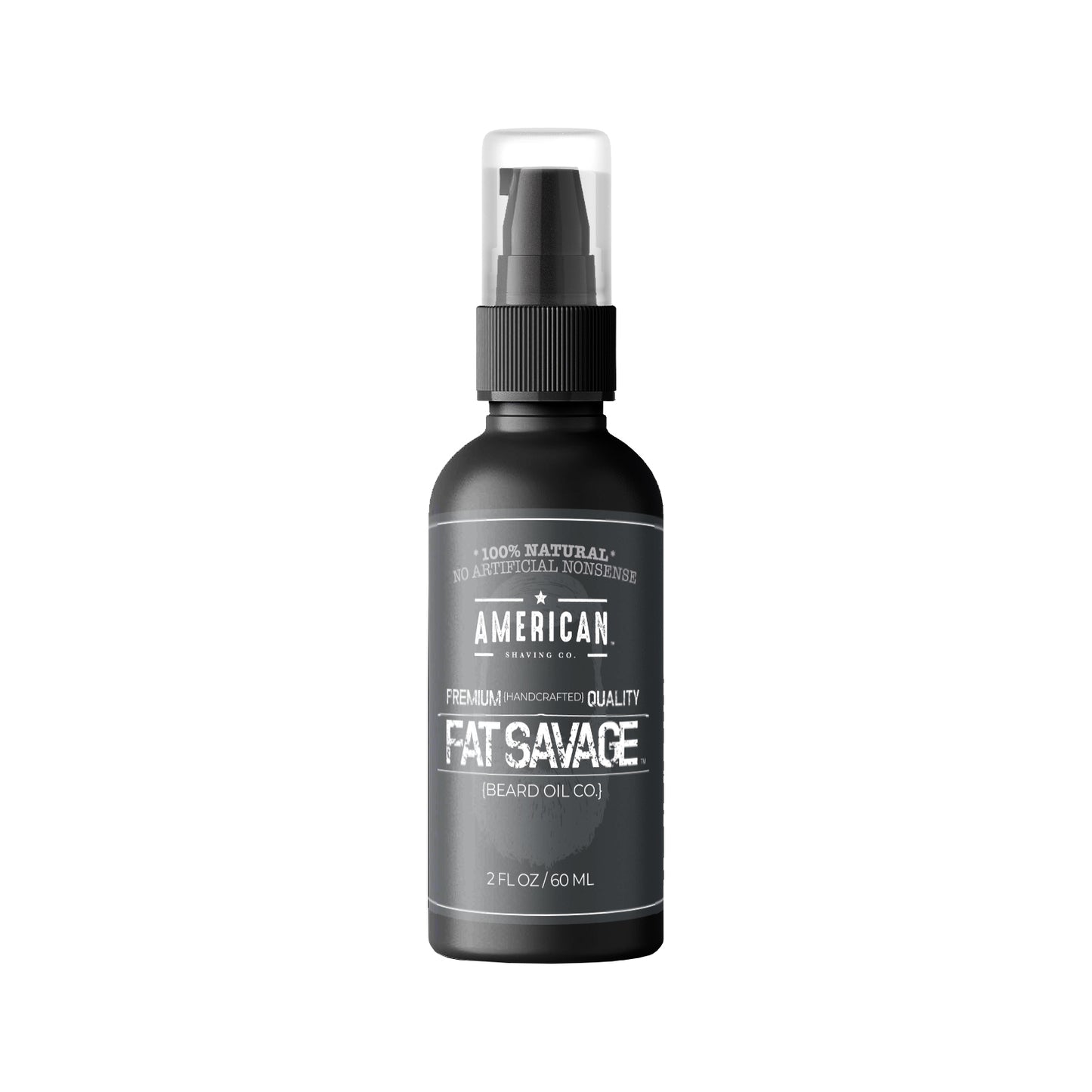 American Shaving Co. Fat Savage Beard Oil, 2 oz