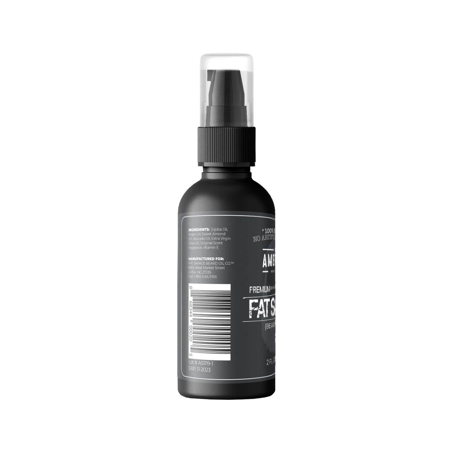 American Shaving Co. Fat Savage Beard Oil, 2 oz