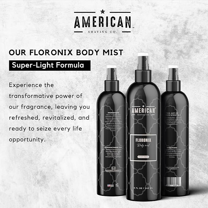 Floronix Body Mist For Men