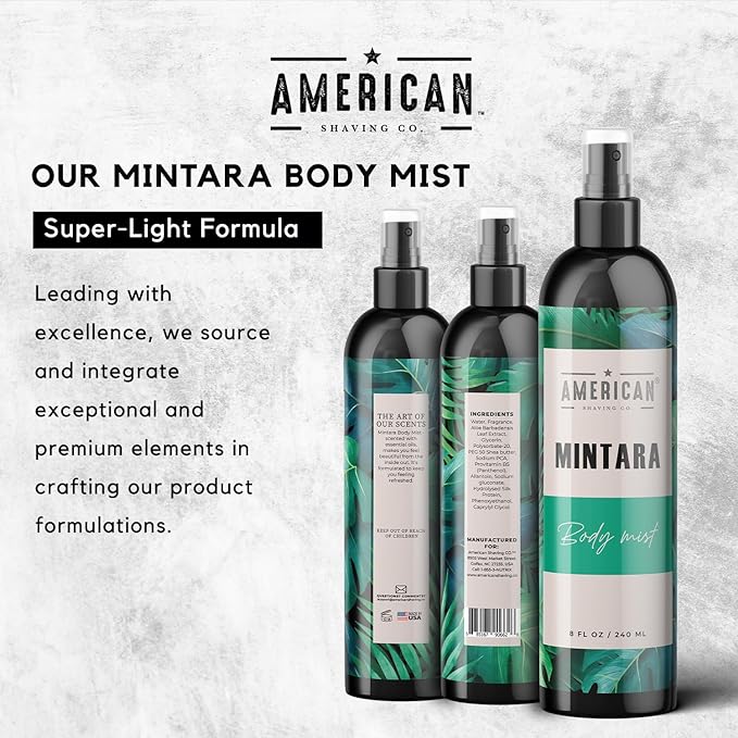 Mintara Body Mist For Women 8
