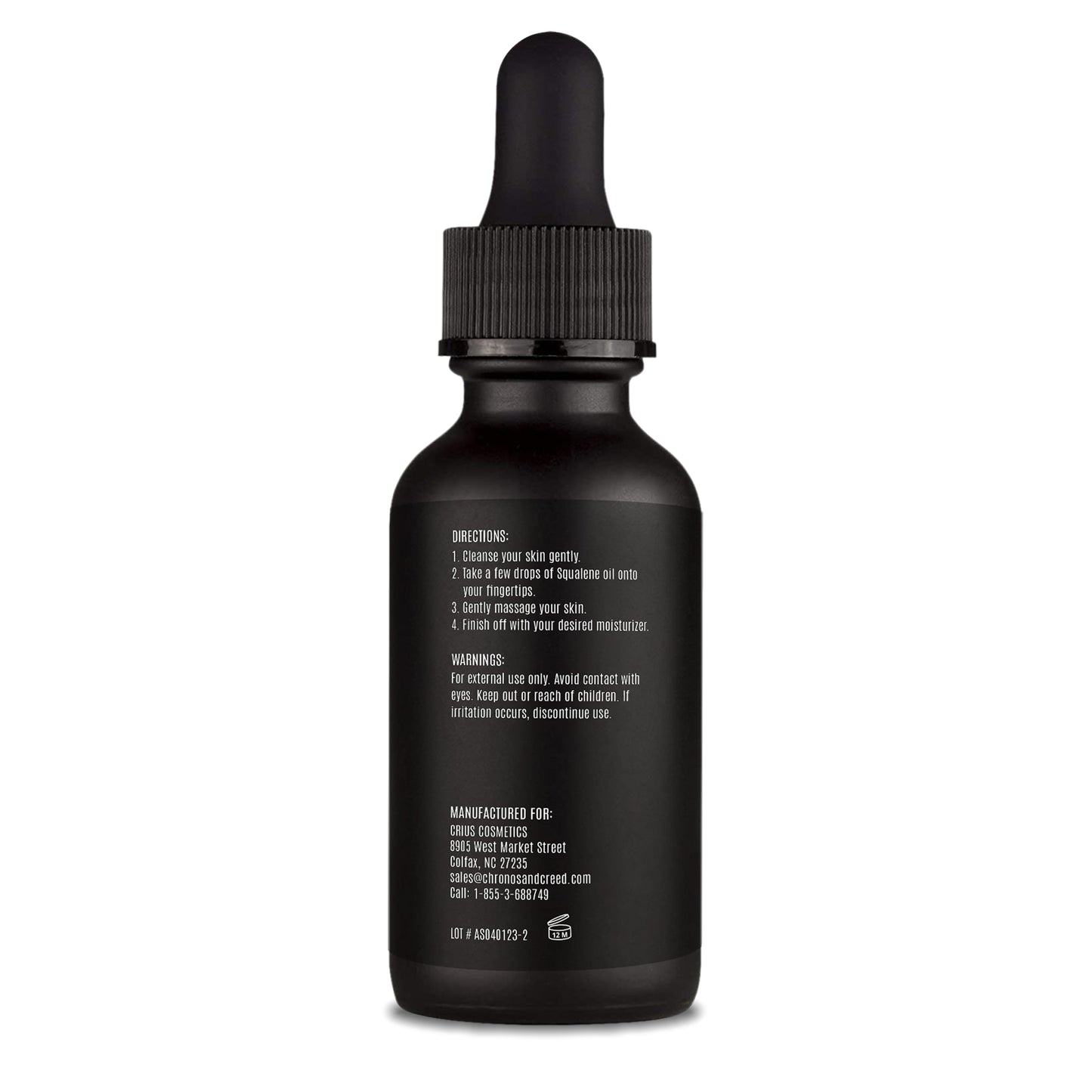 CRIUS COSMETICS Squalene Oil with Antiwrinkle